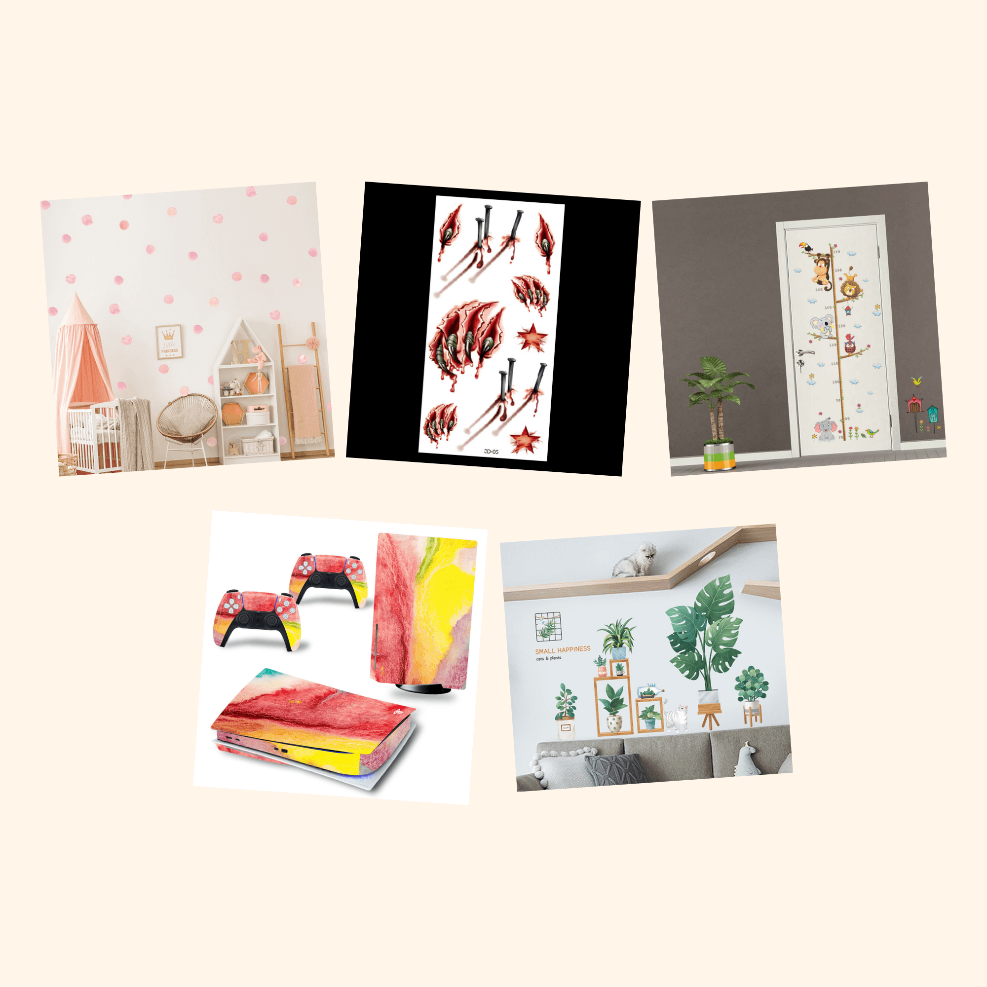 Pets Vinyl Sticker Bundle — all stickers included in the pack