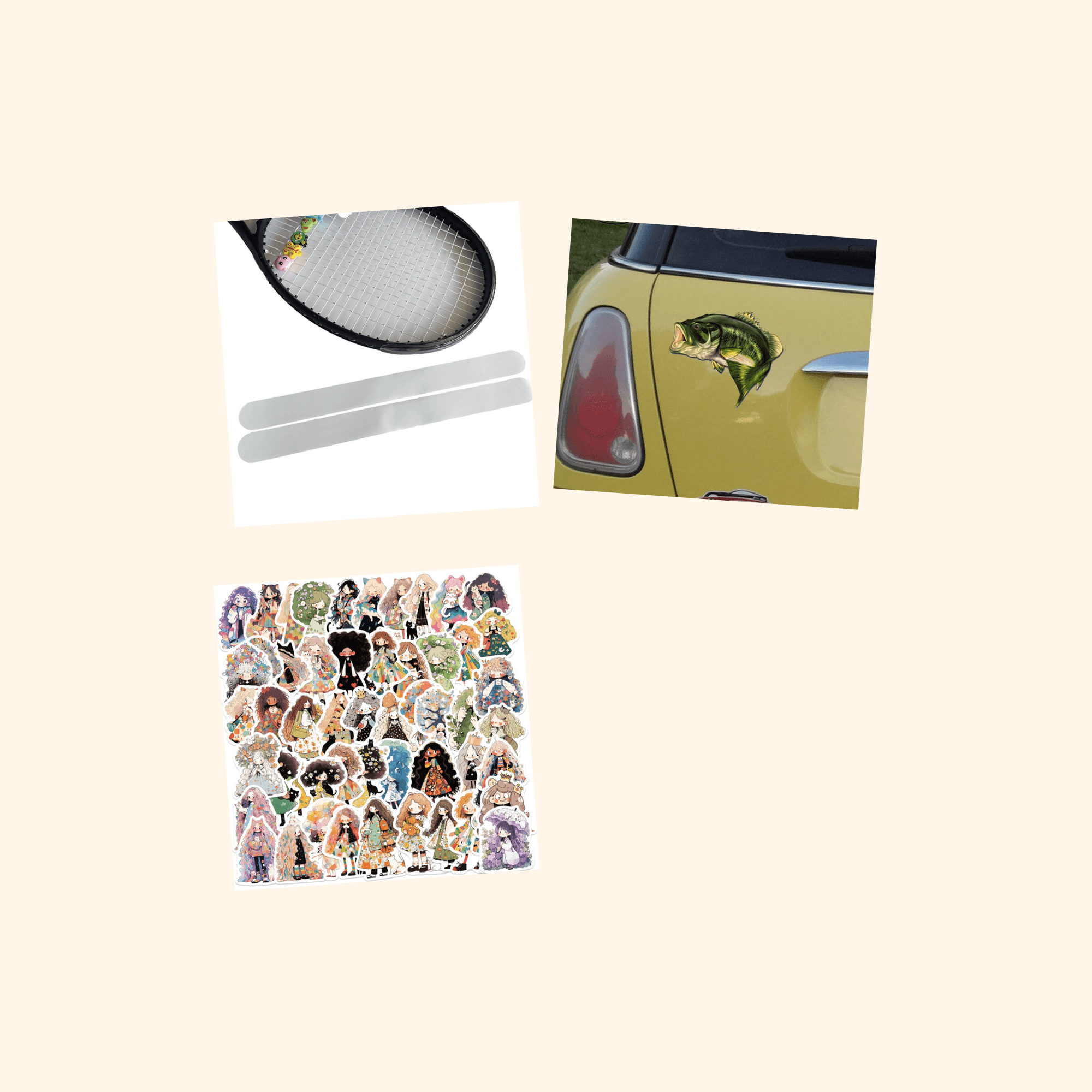 Vehicles Mini Sticker Pack (3-Pack) — all stickers included
