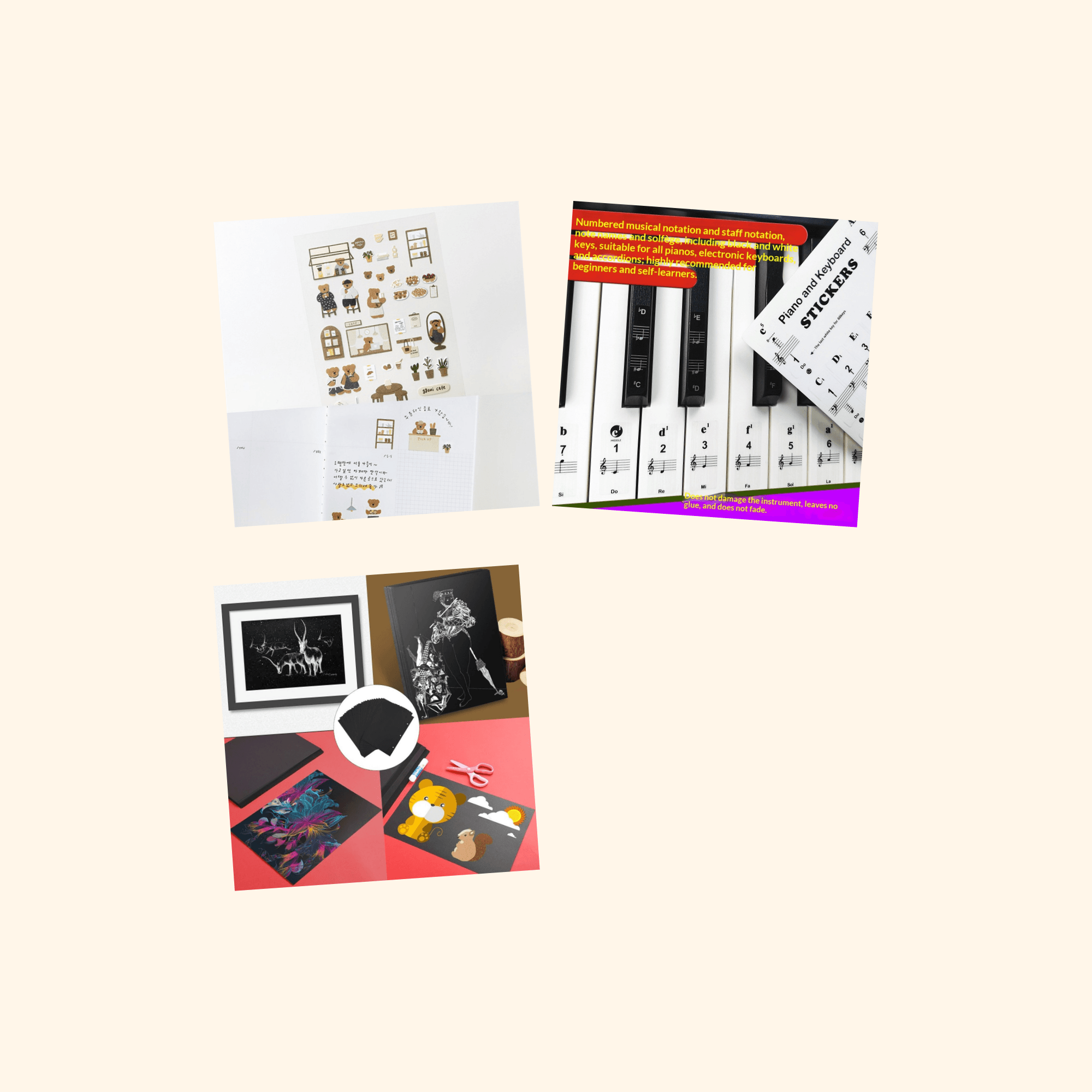Travel Mini Sticker Pack (3-Pack) — all stickers included