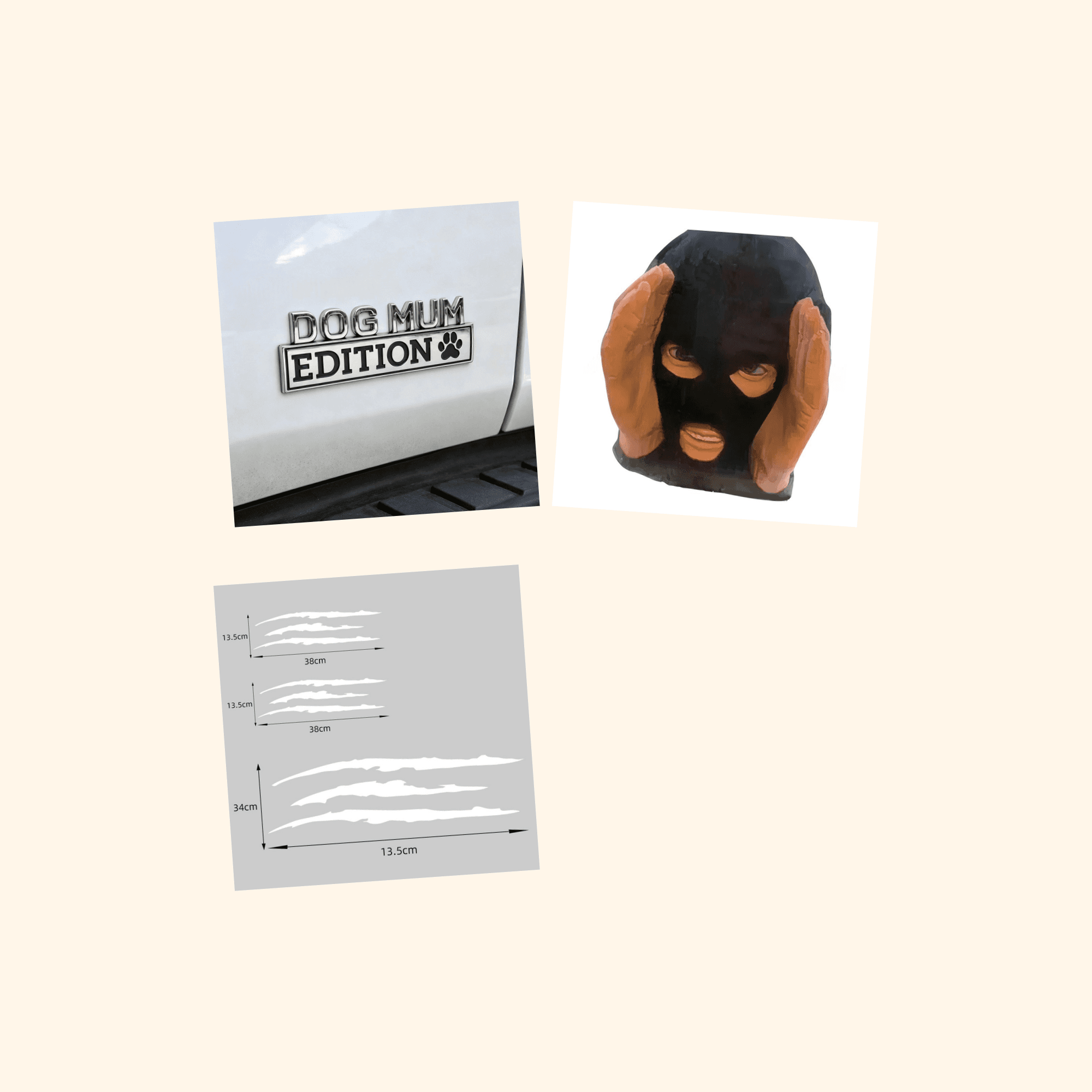 Dogs Mini Sticker Pack (3-Pack) — all stickers included