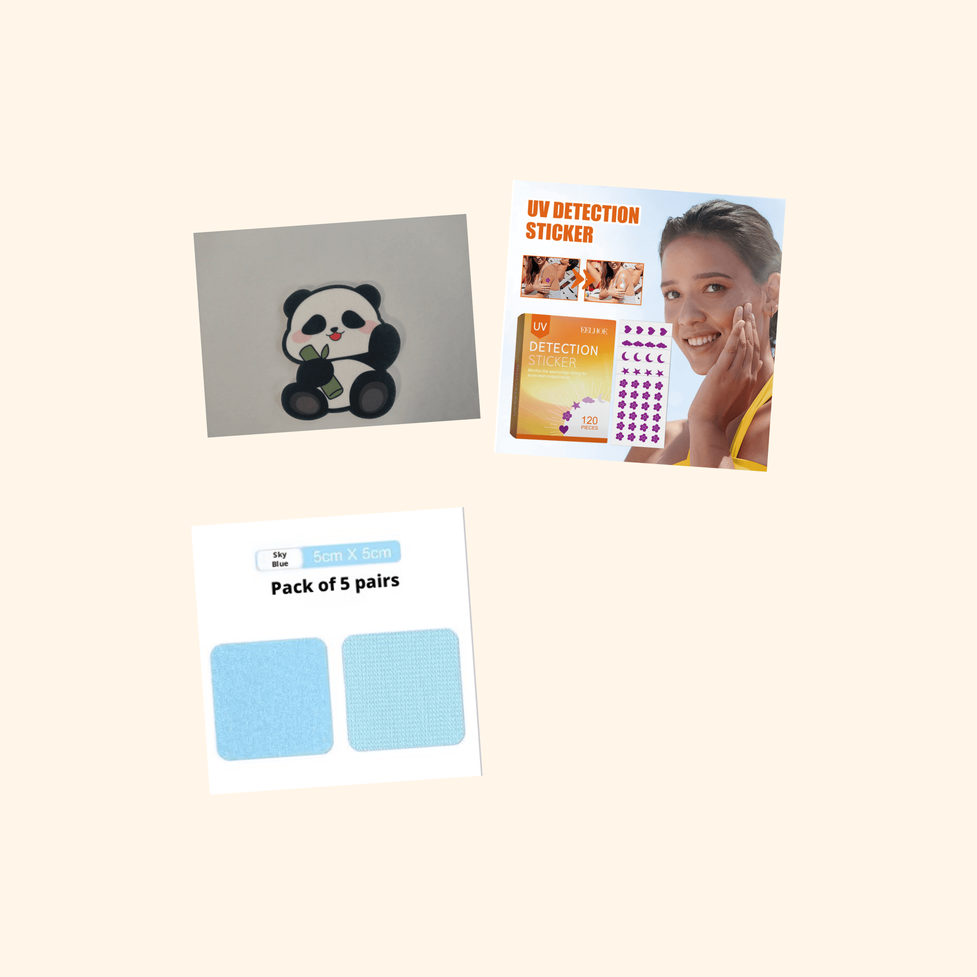 Baby & Gender Reveal Mini Sticker Pack (3-Pack) — all stickers included