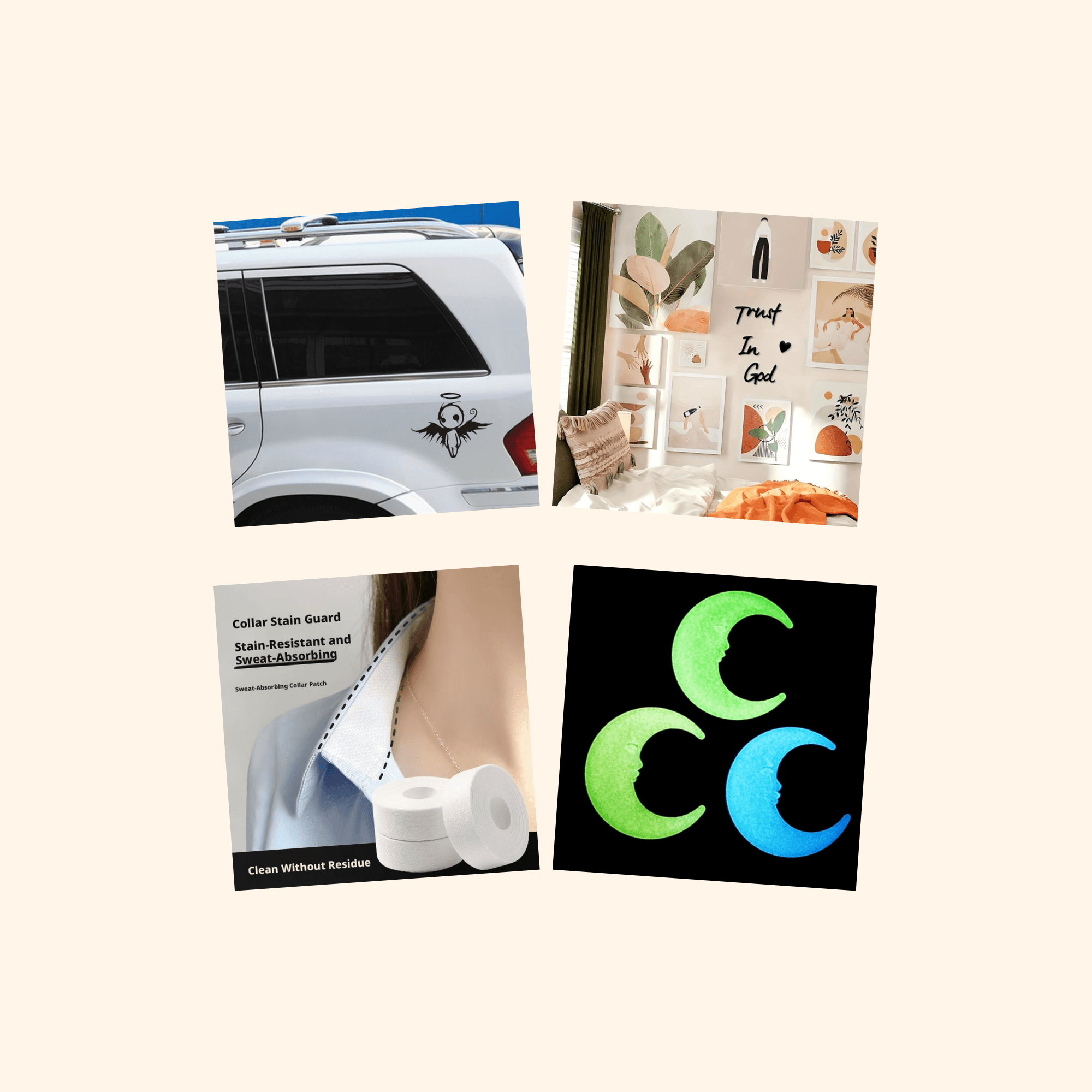 Professions Sticker Quad Pack (4-Pack) — all stickers included