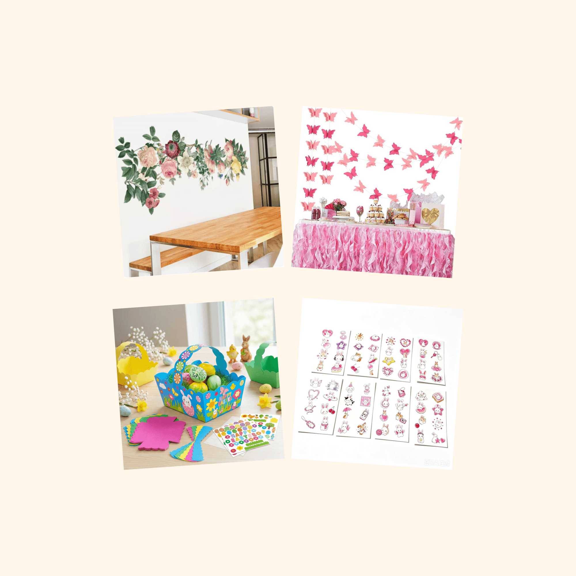 Holidays Sticker Quad Pack (4-Pack) — all stickers included