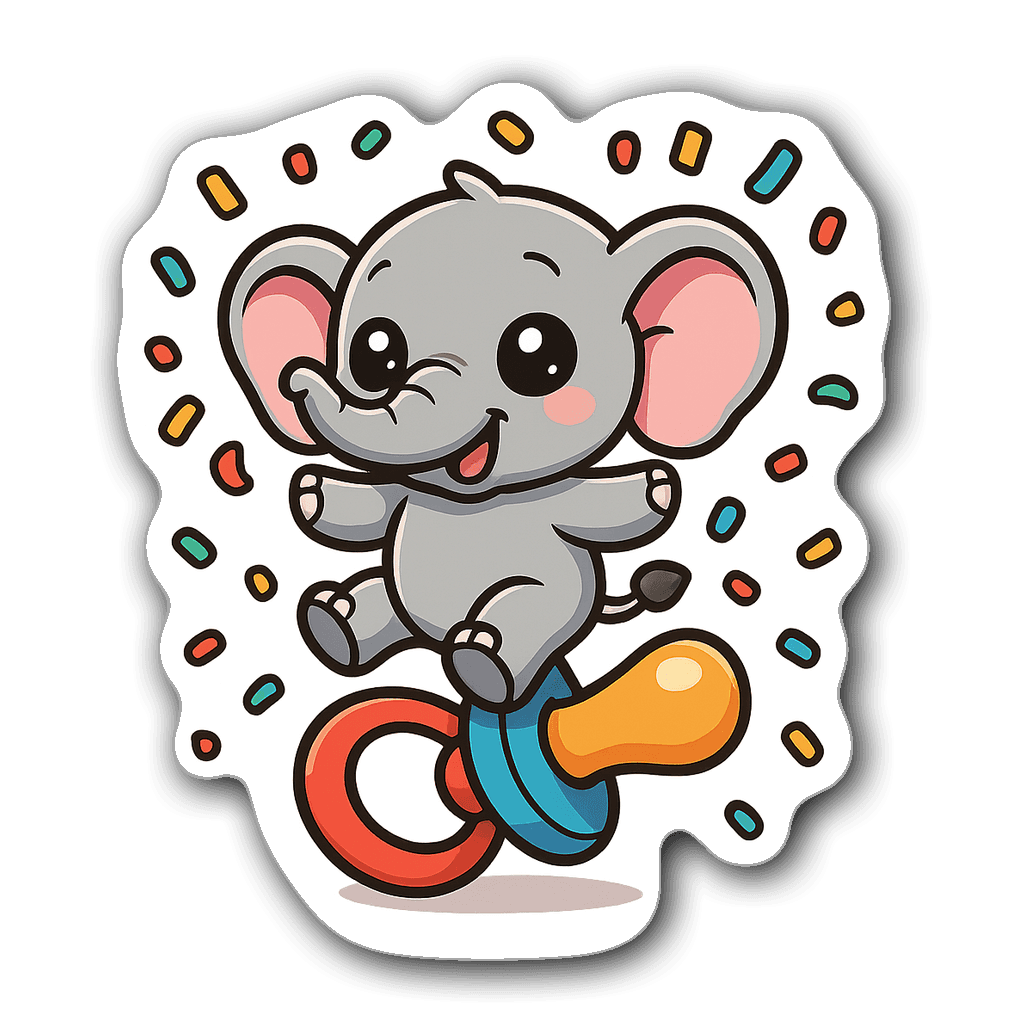 Baby & Gender Reveal Sticker #NNI4IR
