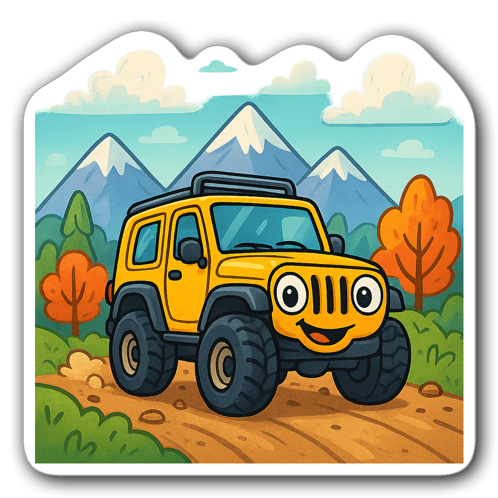 Cars Sticker #VKT50S