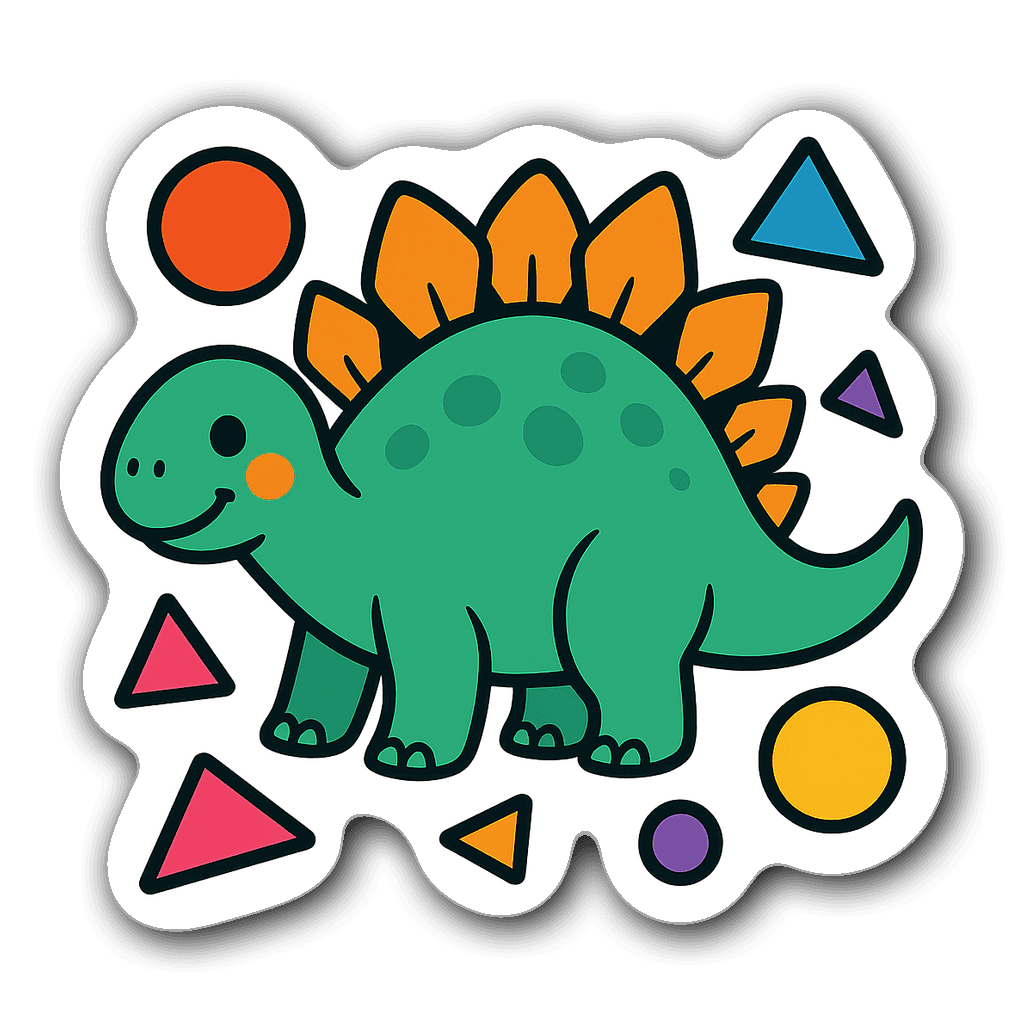 Dinosaurs Sticker #P80RFG