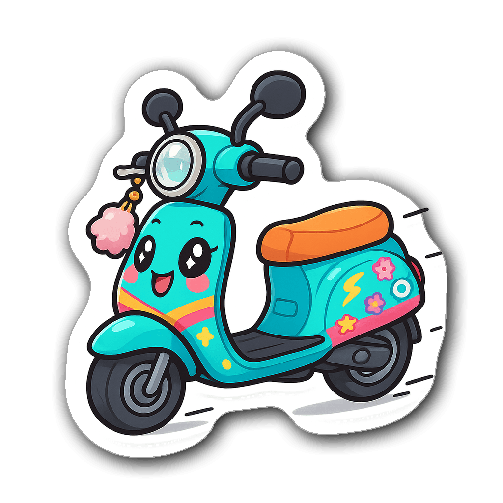 Electric Scooters Sticker #FV0VCA