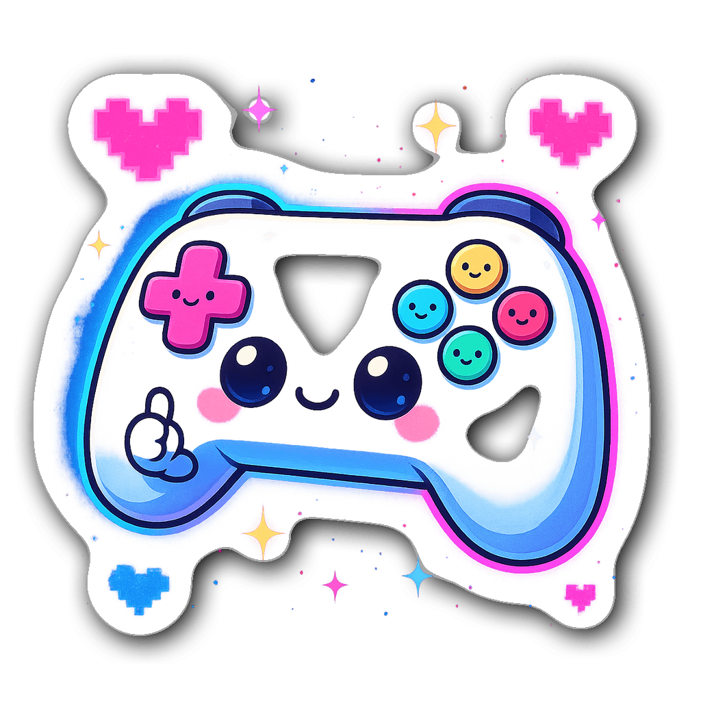 Gaming Sticker #7P405D
