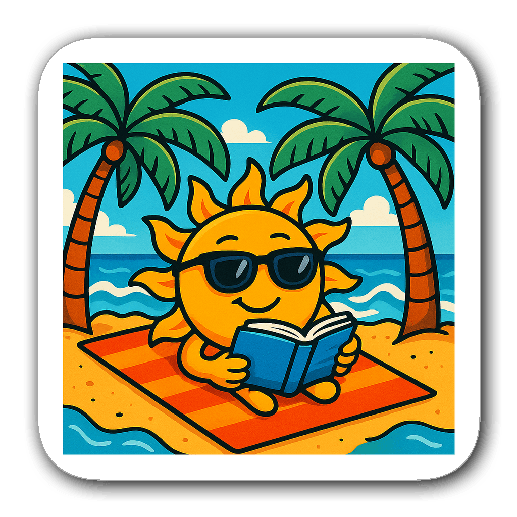 Reading Sticker #3IVWZB