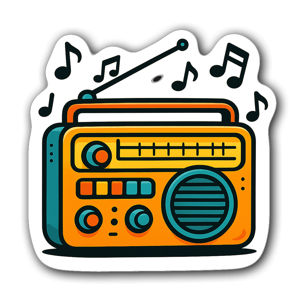 Retro & Vintage Sticker #BJFHOY