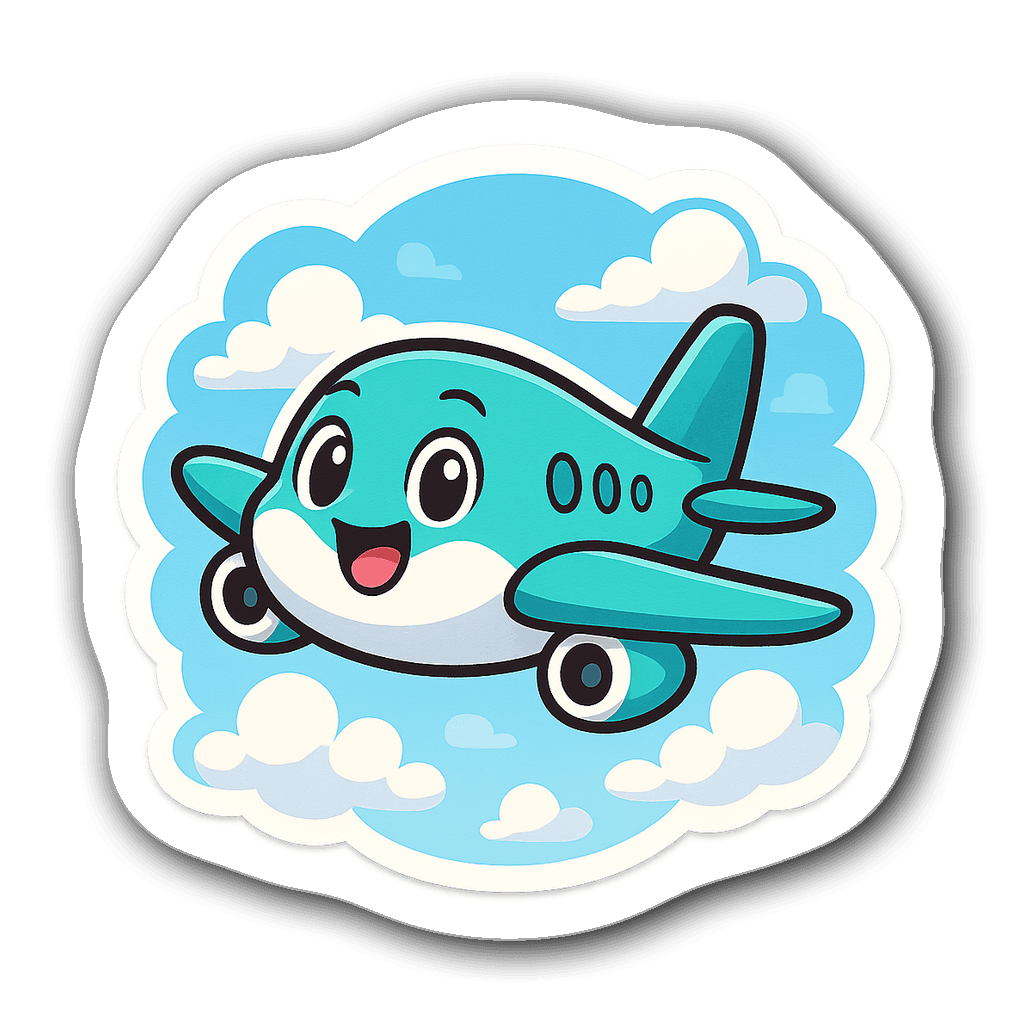 Travel Sticker #EBKAQG