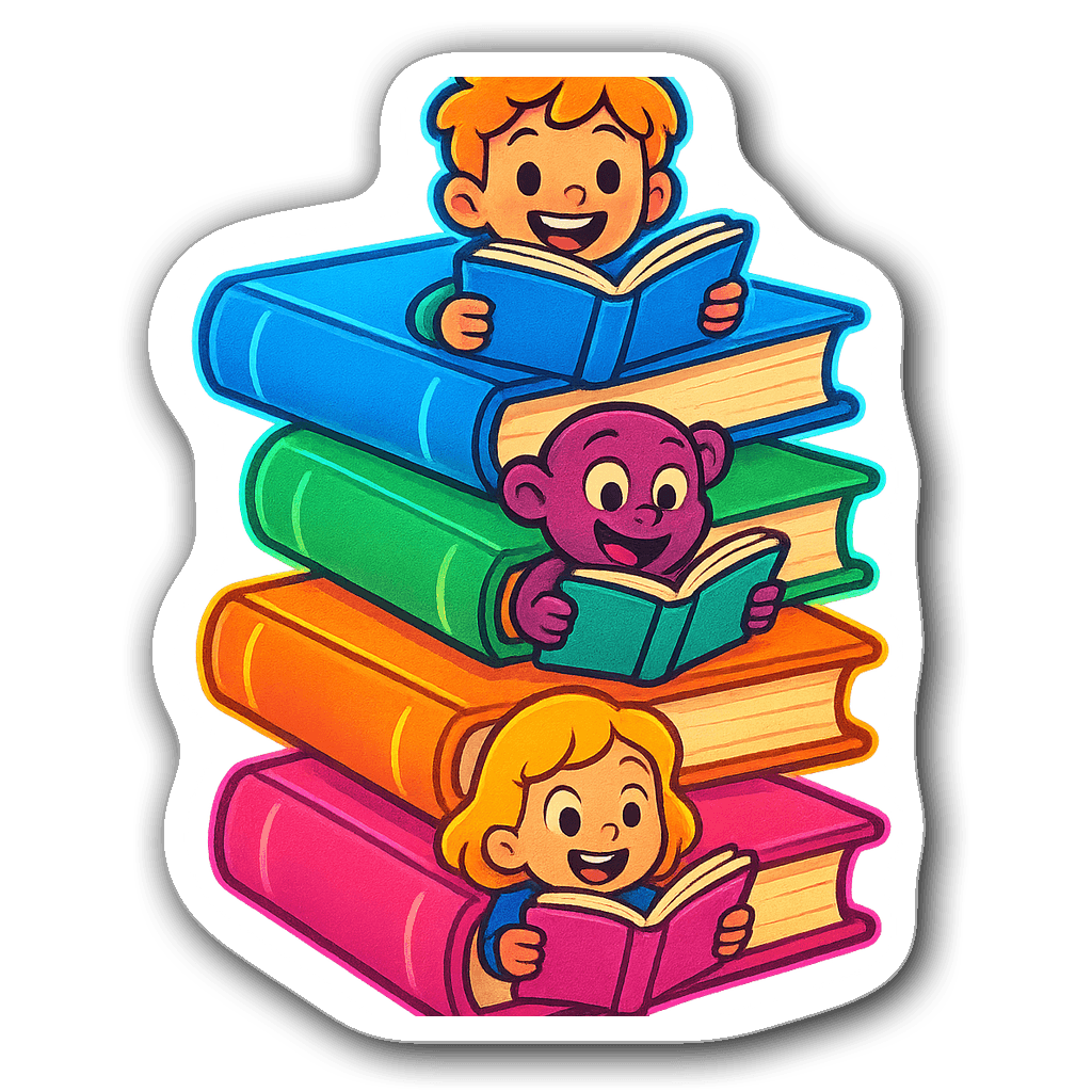 Reading Sticker #YNNZMG