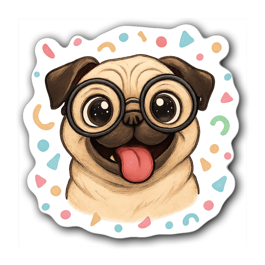 Dogs Sticker #4QHOAZ