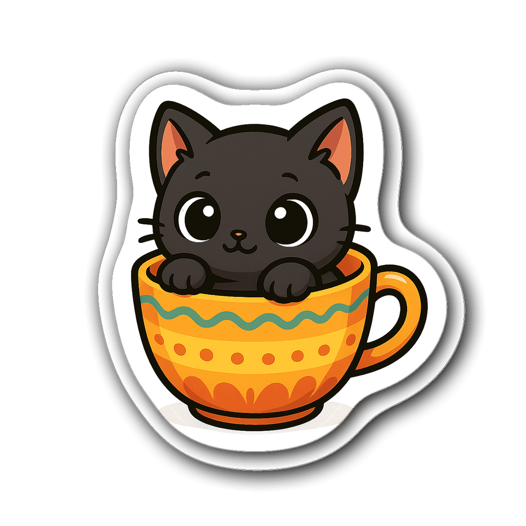 Cats Sticker #ZFT3N4