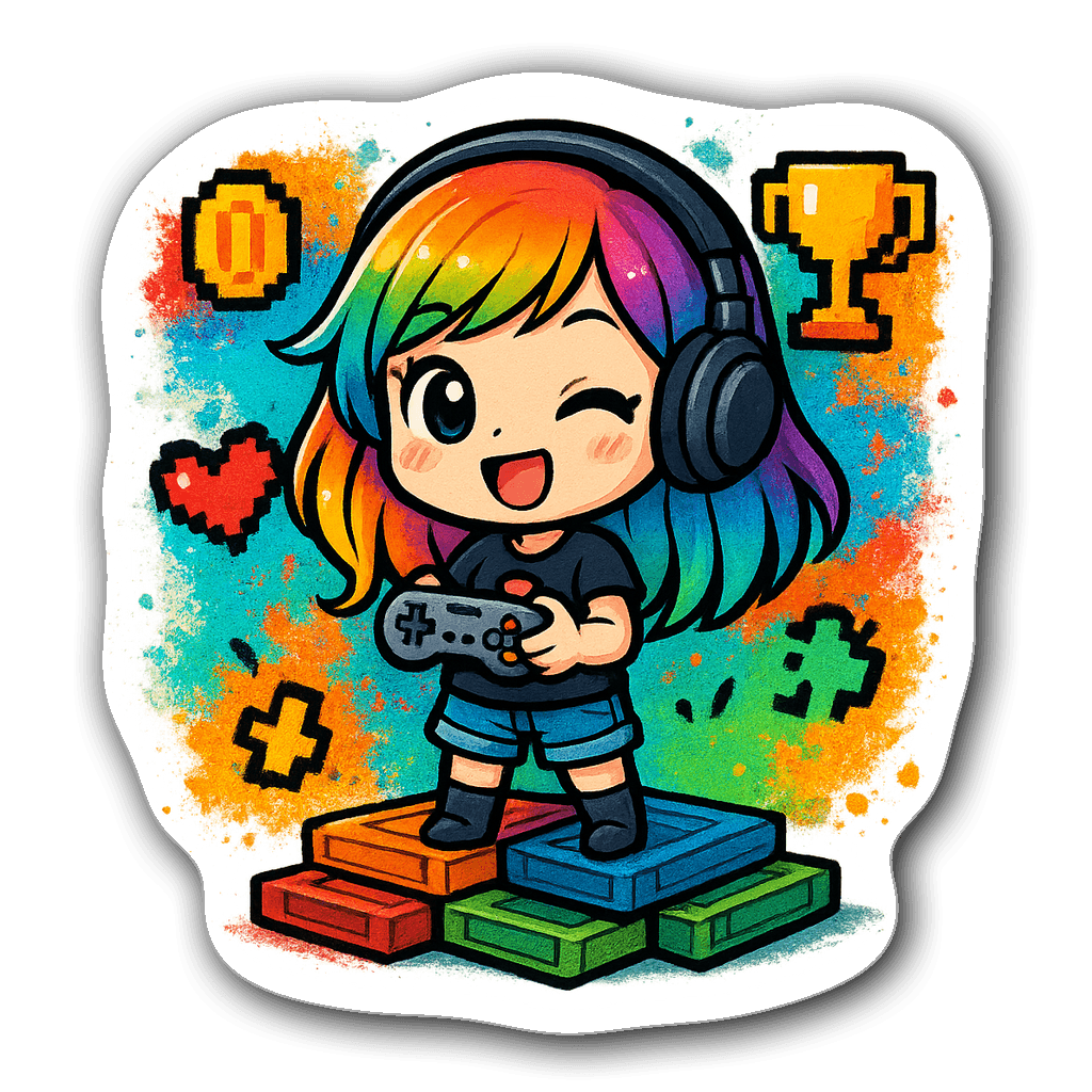 Gaming Sticker #12BF2Z