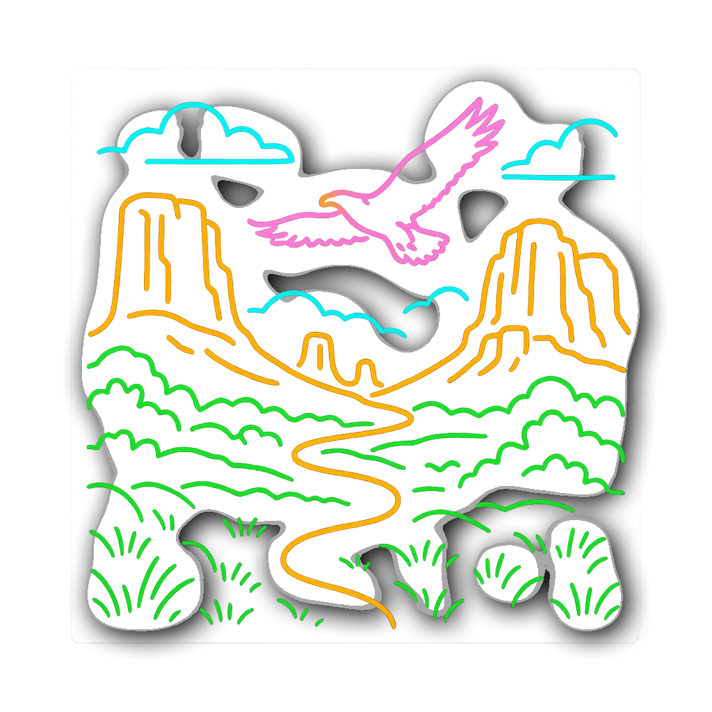 Travel Sticker #25YSAJ