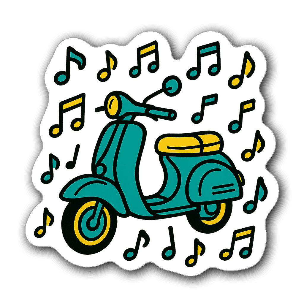 Motorcycles Sticker #IP7ZN5
