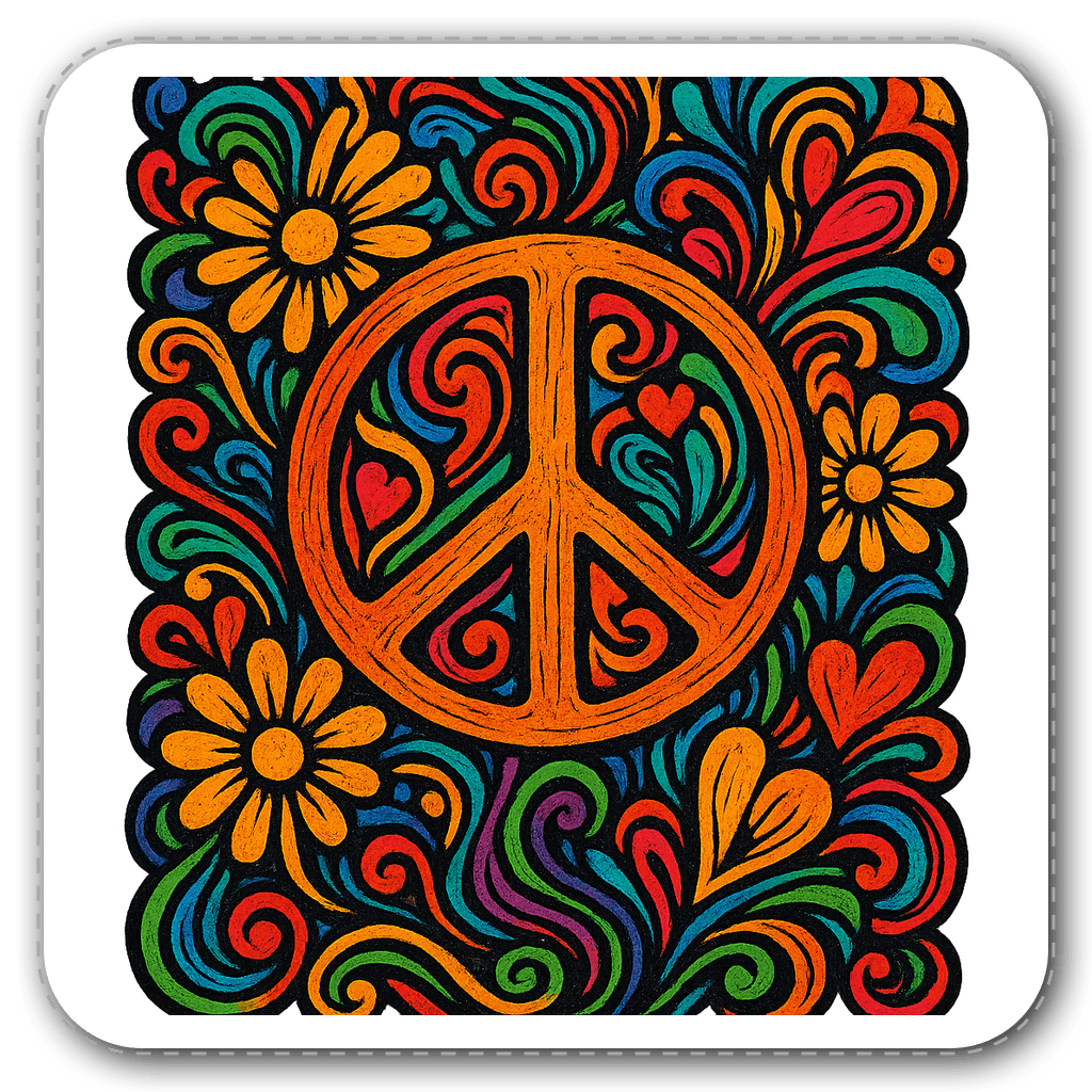 Retro & Vintage Sticker #7FE5ZK