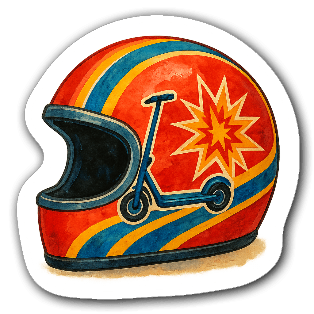 Electric Scooters Sticker #A1Z056