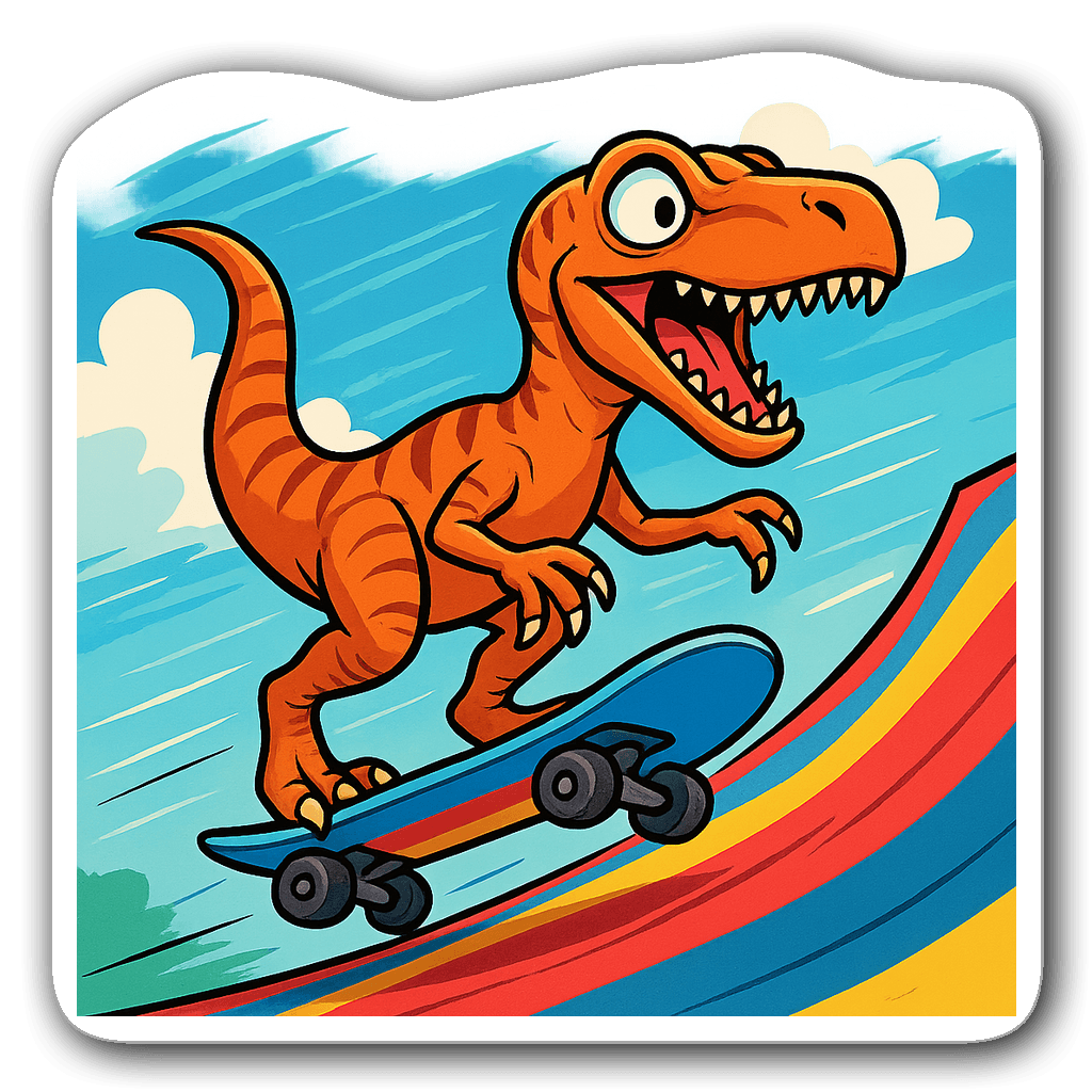 Dinosaurs Sticker #HXY7KF