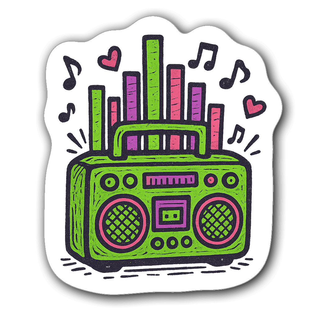 Music Sticker #8SP34C