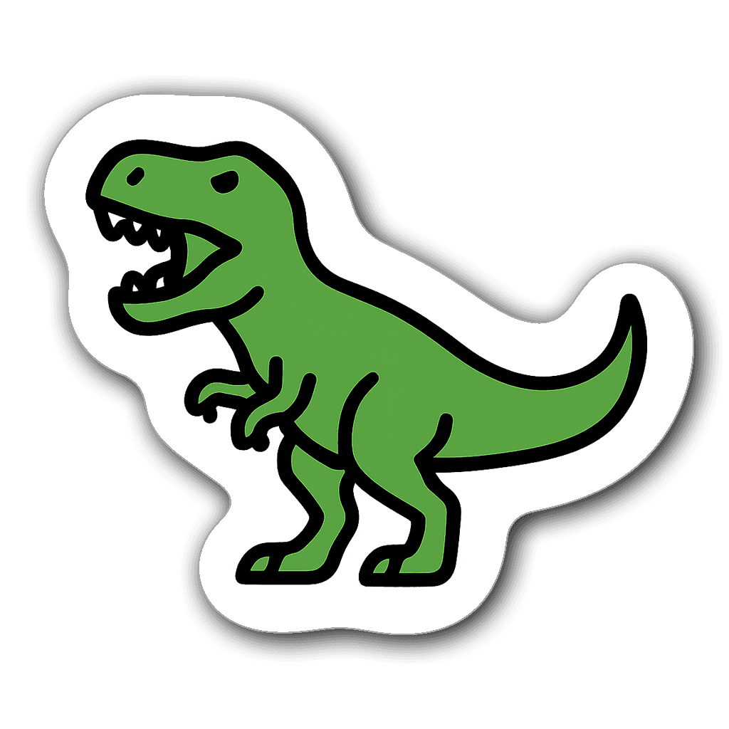 Dinosaurs Sticker #AK9YA4