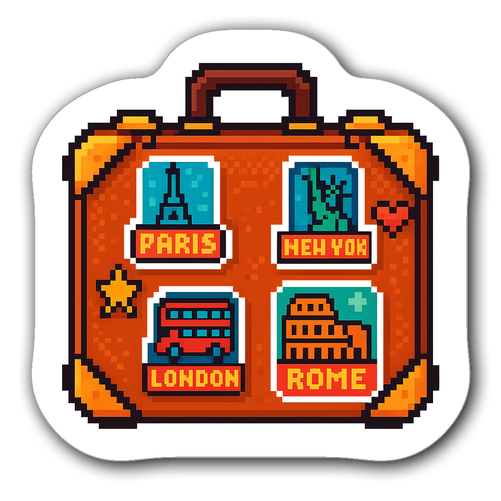 Travel Sticker #ARV6W6