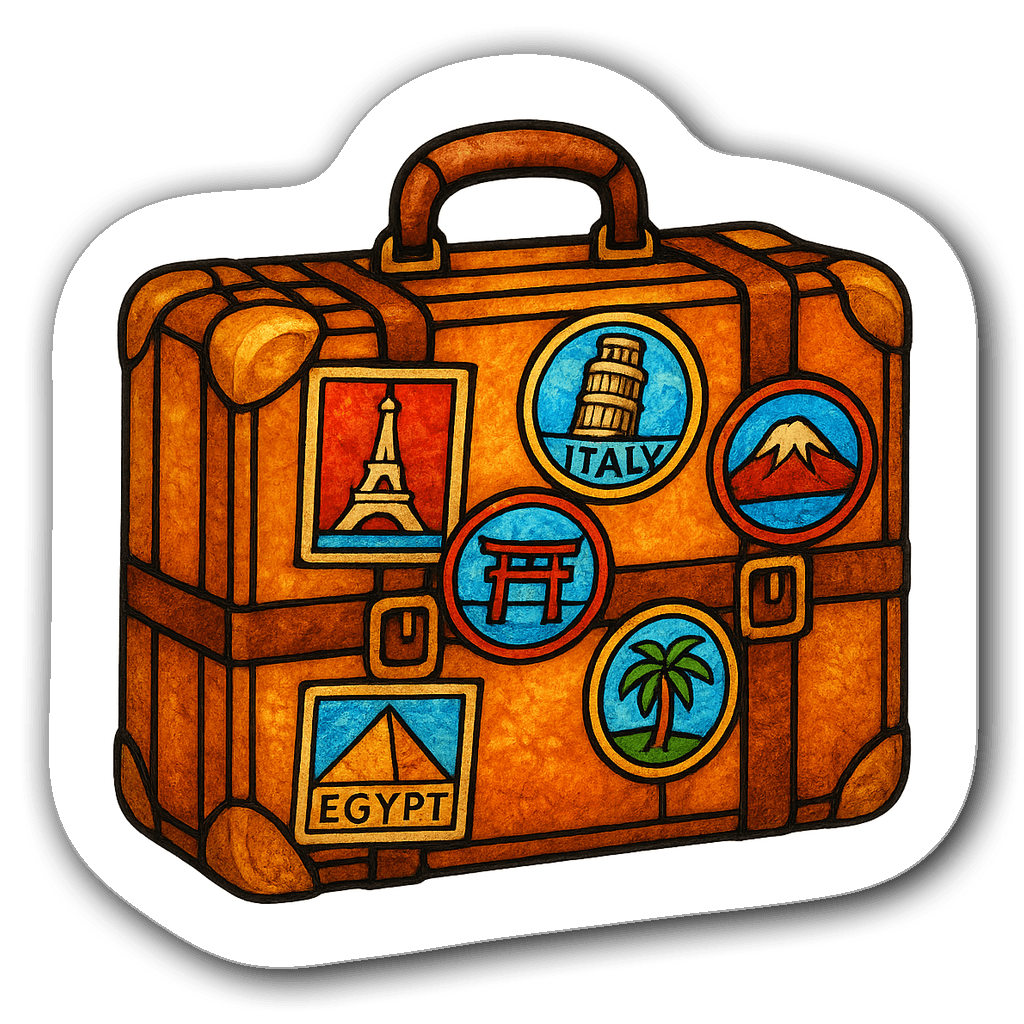 Travel Sticker #1GV95O