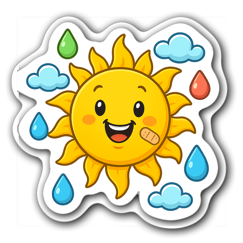 Adhesive Care Sticker #NTOEI9