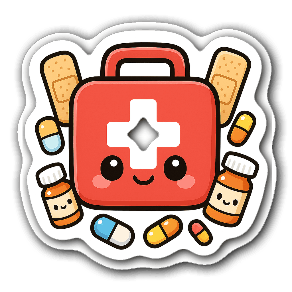 Adhesive Care Sticker #0NIKCP