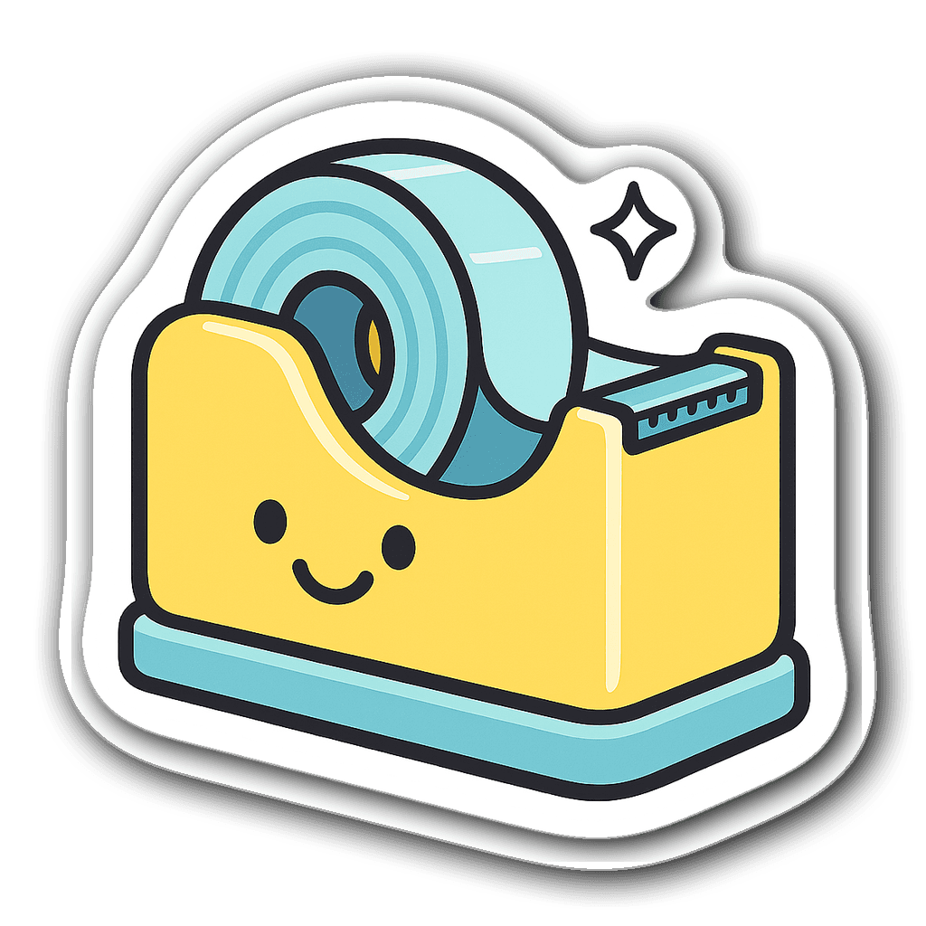 Adhesive Care Sticker #1YO8F5