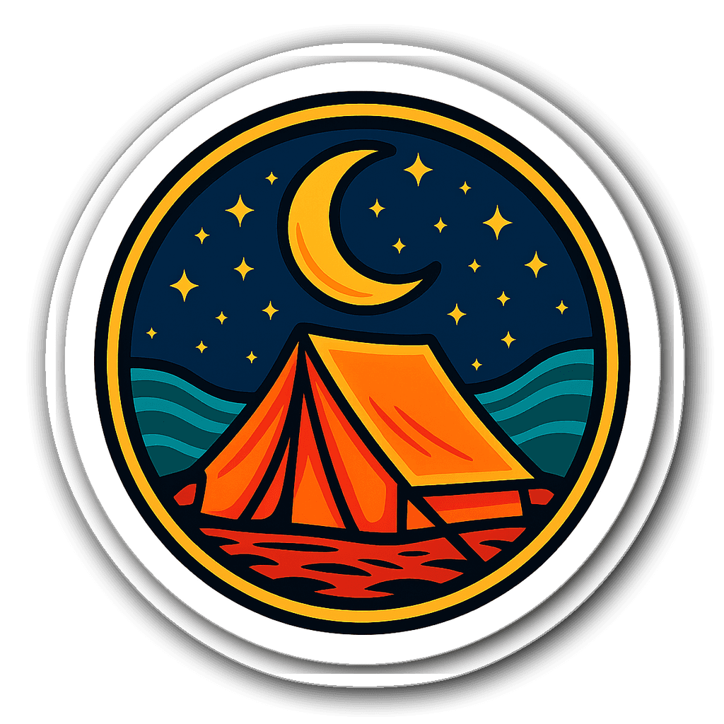 Camping & Outdoors Sticker #OGDL1O