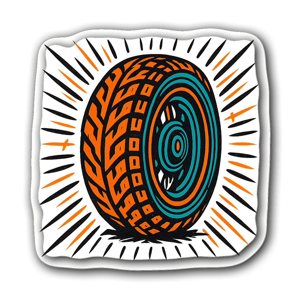 Motorcycles Sticker #RWZ7KE