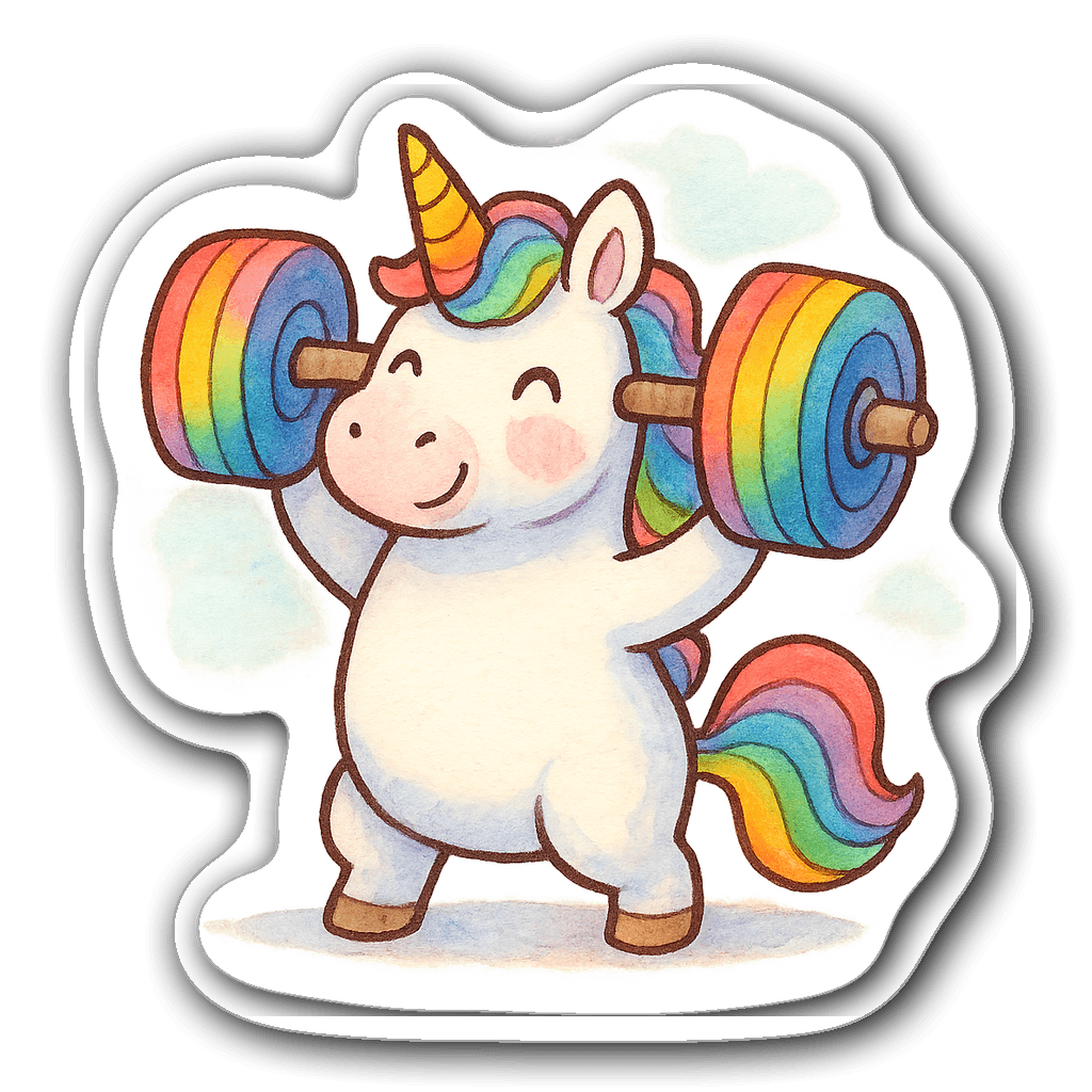 Gym & Fitness Sticker #2L7RUZ