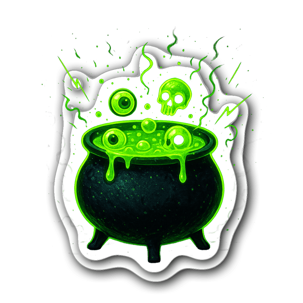 Halloween Sticker #K6GMI3