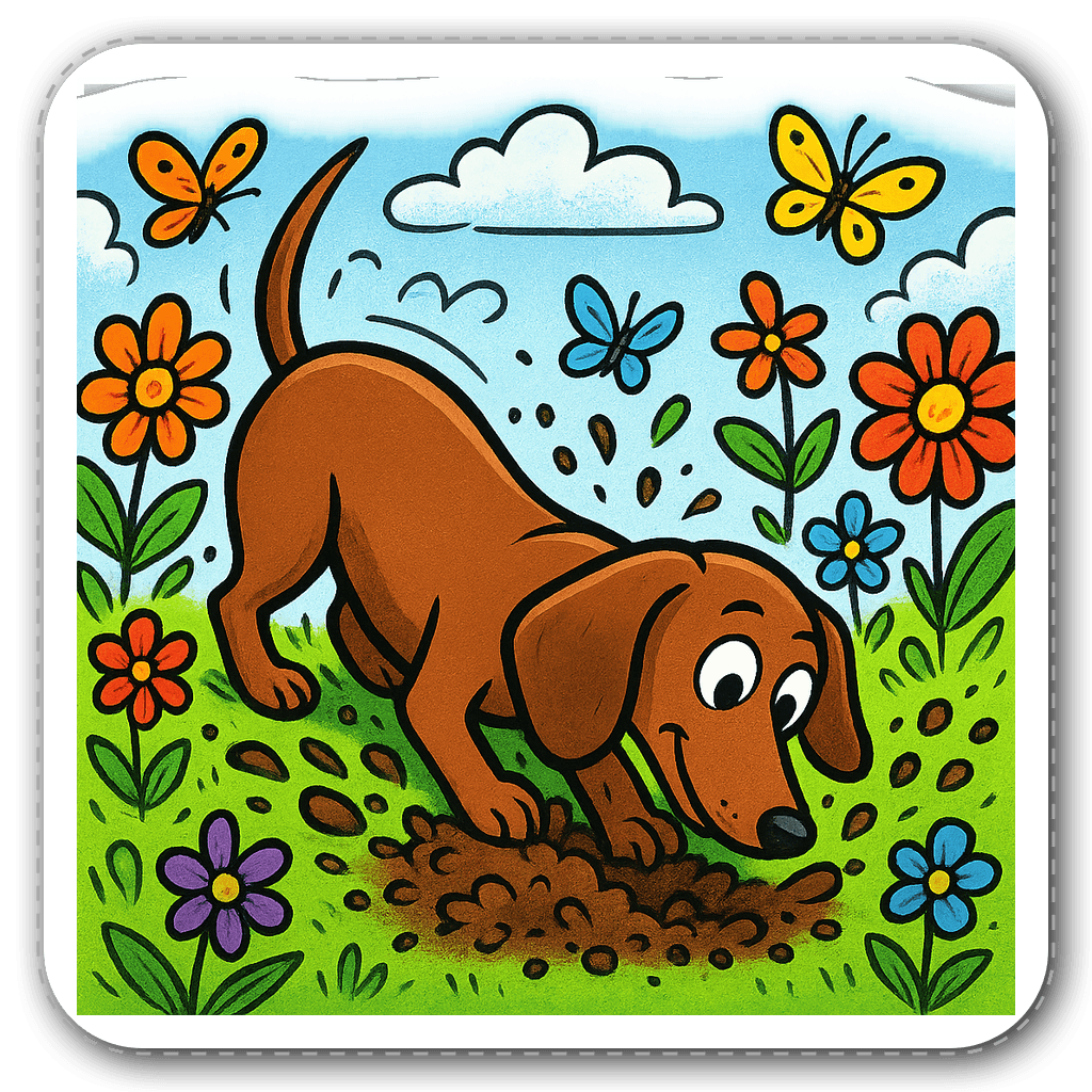 Dogs Sticker #KI1ALH