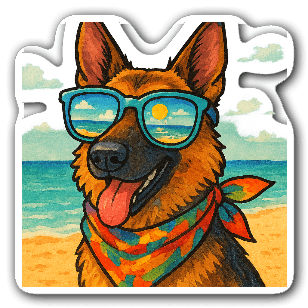Dogs Sticker #JEPB84