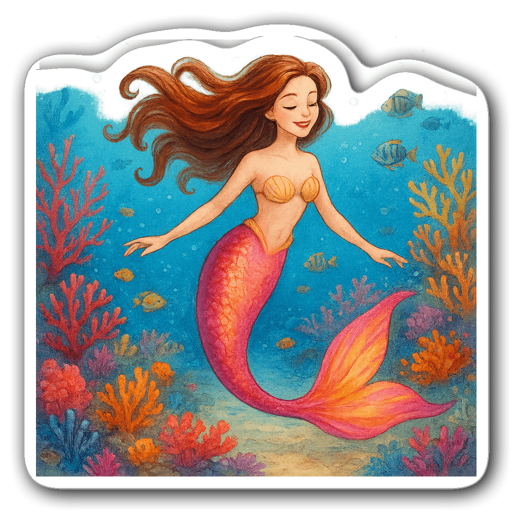 Beach & Ocean Sticker #BSZ23E