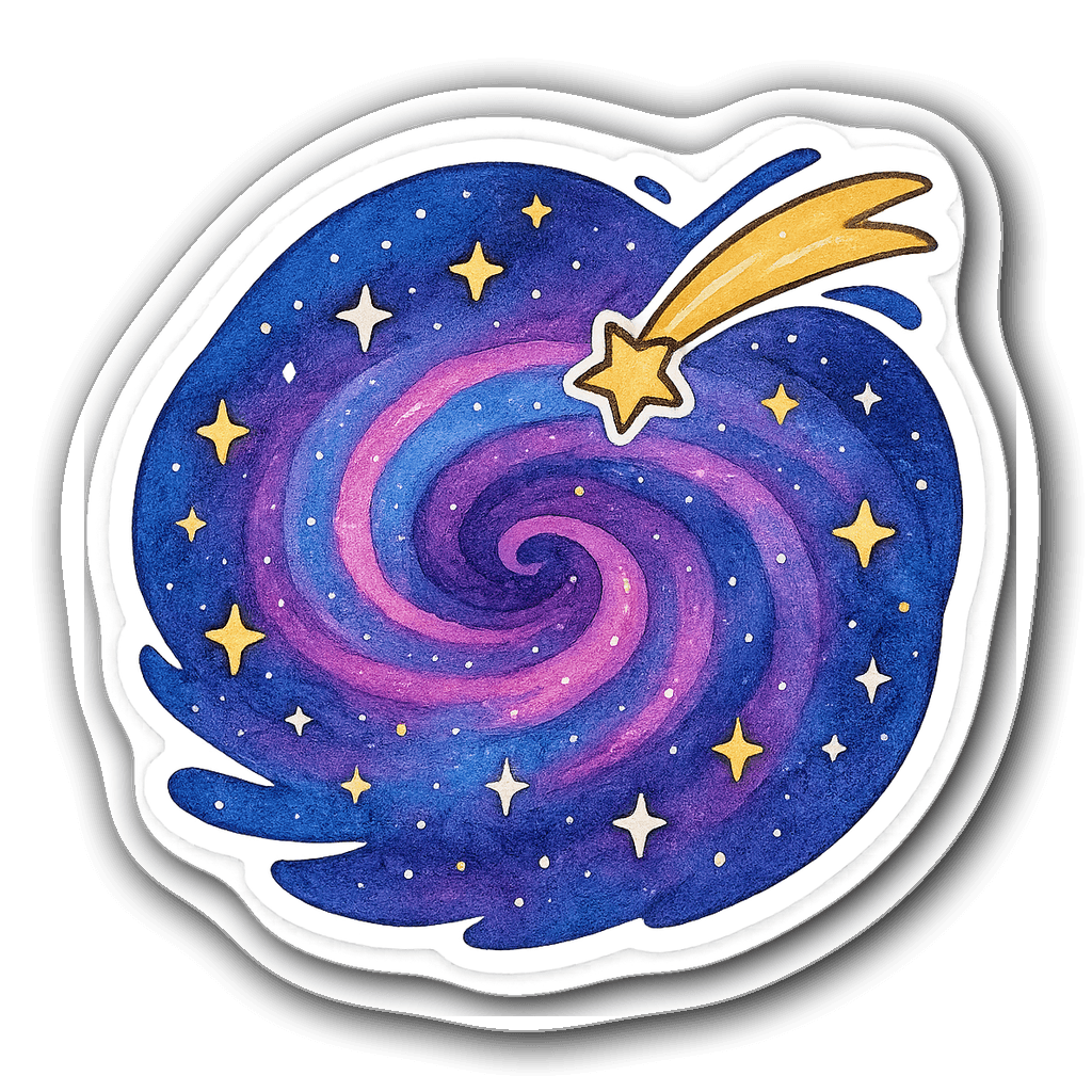 Space Sticker #QBEJ95