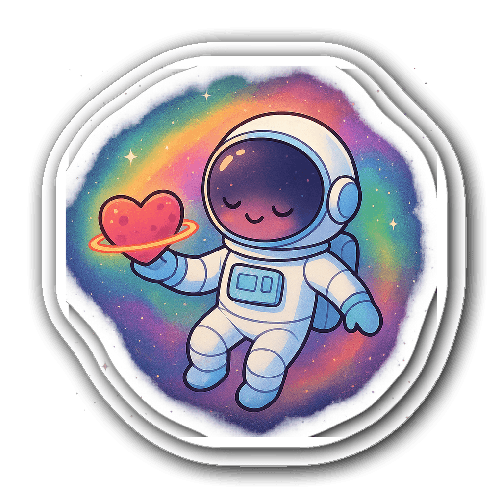 Space Sticker #VSMSYO