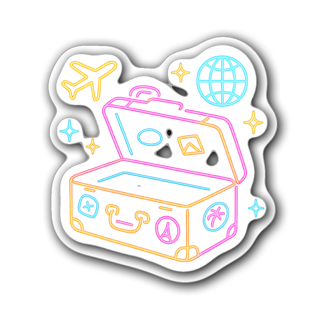 Travel Sticker #FCBBJA
