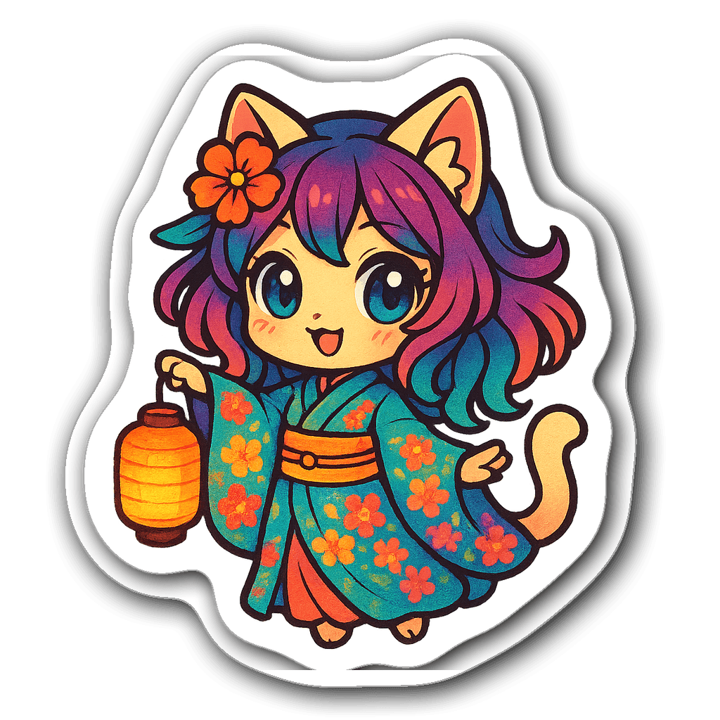 Anime Sticker #7DYEUN