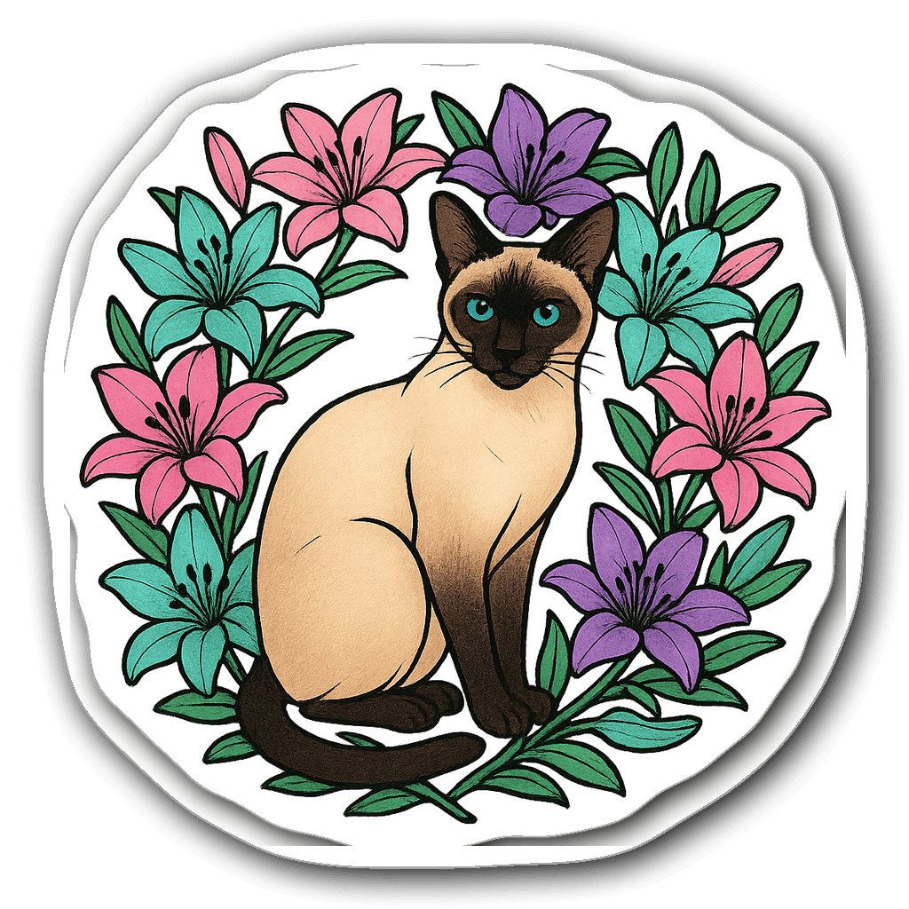 Cats Sticker #RRKXN3