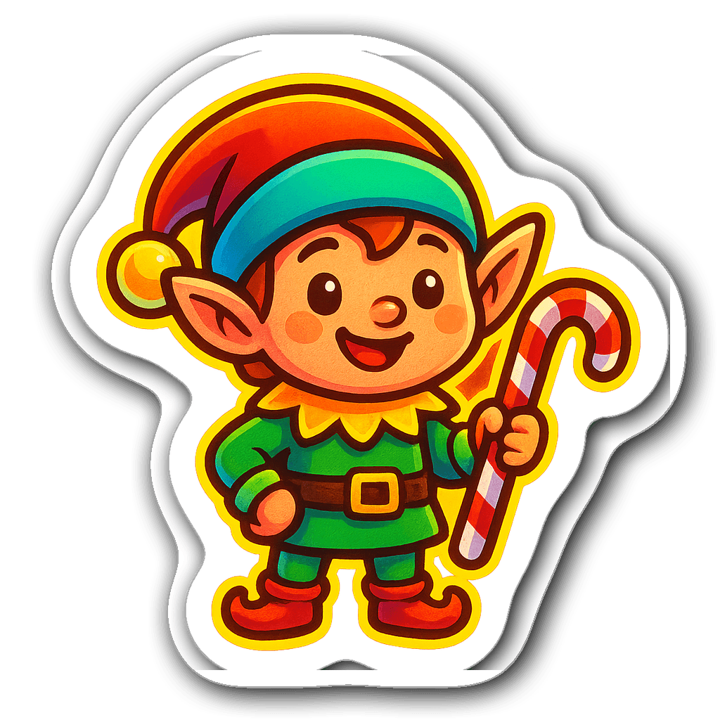 Christmas Sticker #44KEZE