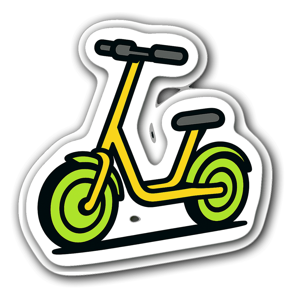Electric Scooters Sticker #YTMCDW