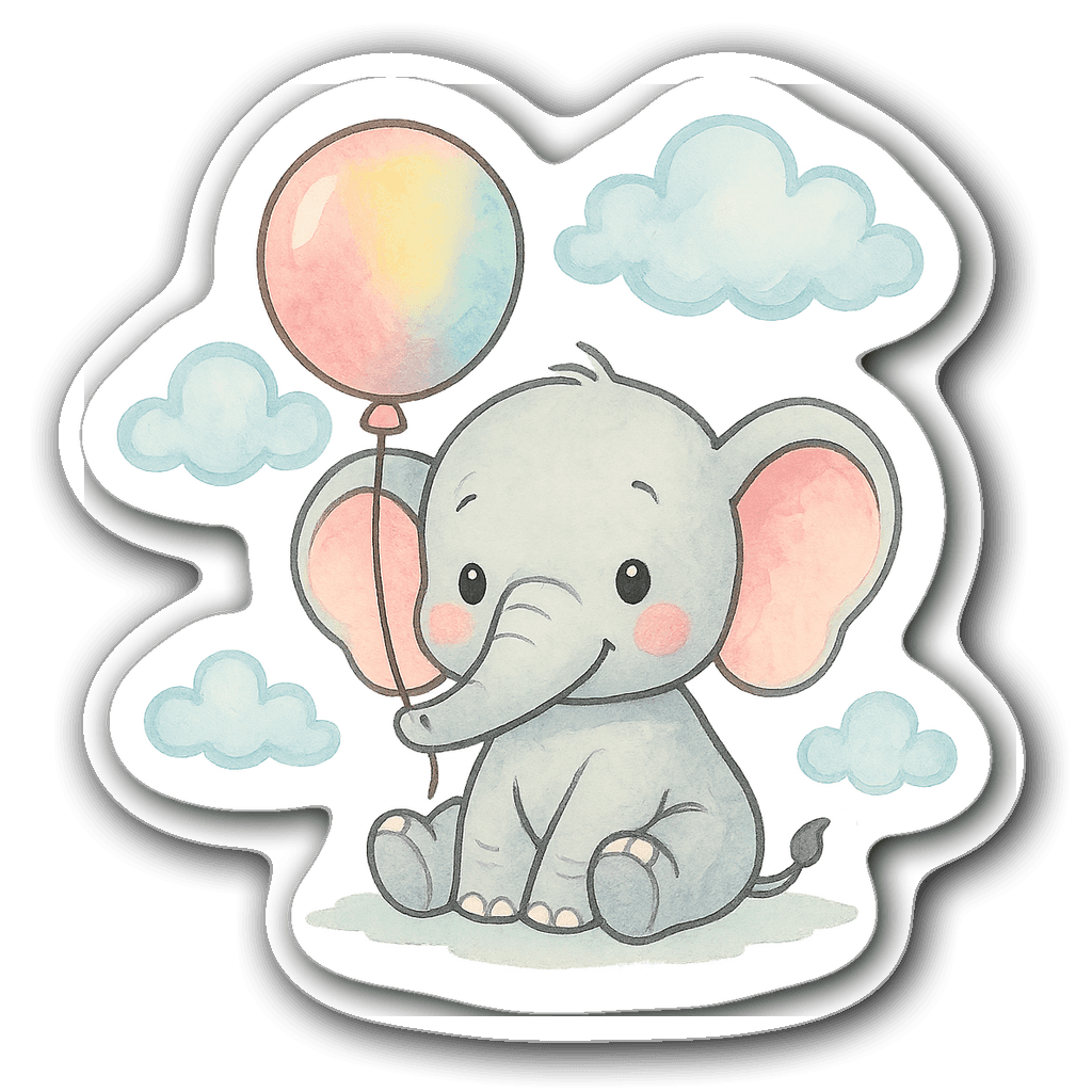 Baby & Gender Reveal Sticker #N0YAFE