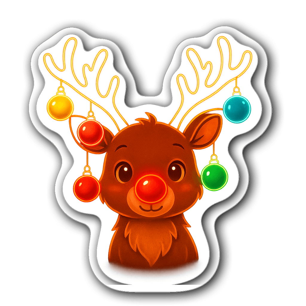 Christmas Sticker #E4R9RG