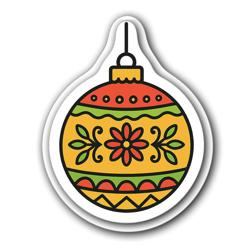 Christmas Sticker #XKWBV3