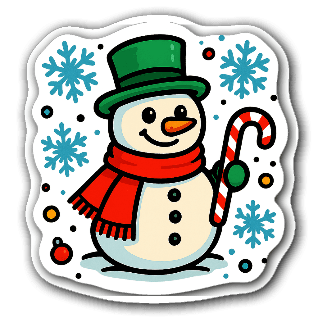 Christmas Sticker #CEJW1Z