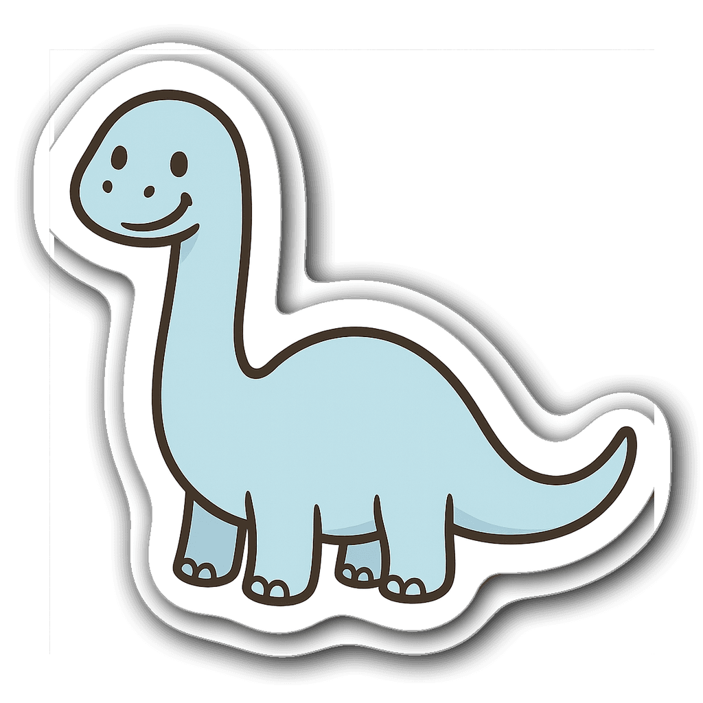 Dinosaurs Sticker #KZAIS2